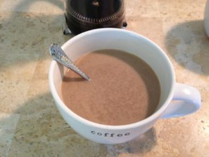 Cafe Con Leche Recipe featured by top US food blog, Food Diary of a City Girl