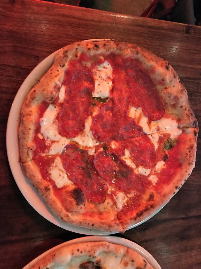 Treforni Pizza in Durham reviewed by top NC foodie blog, Food Diary of a City Girl