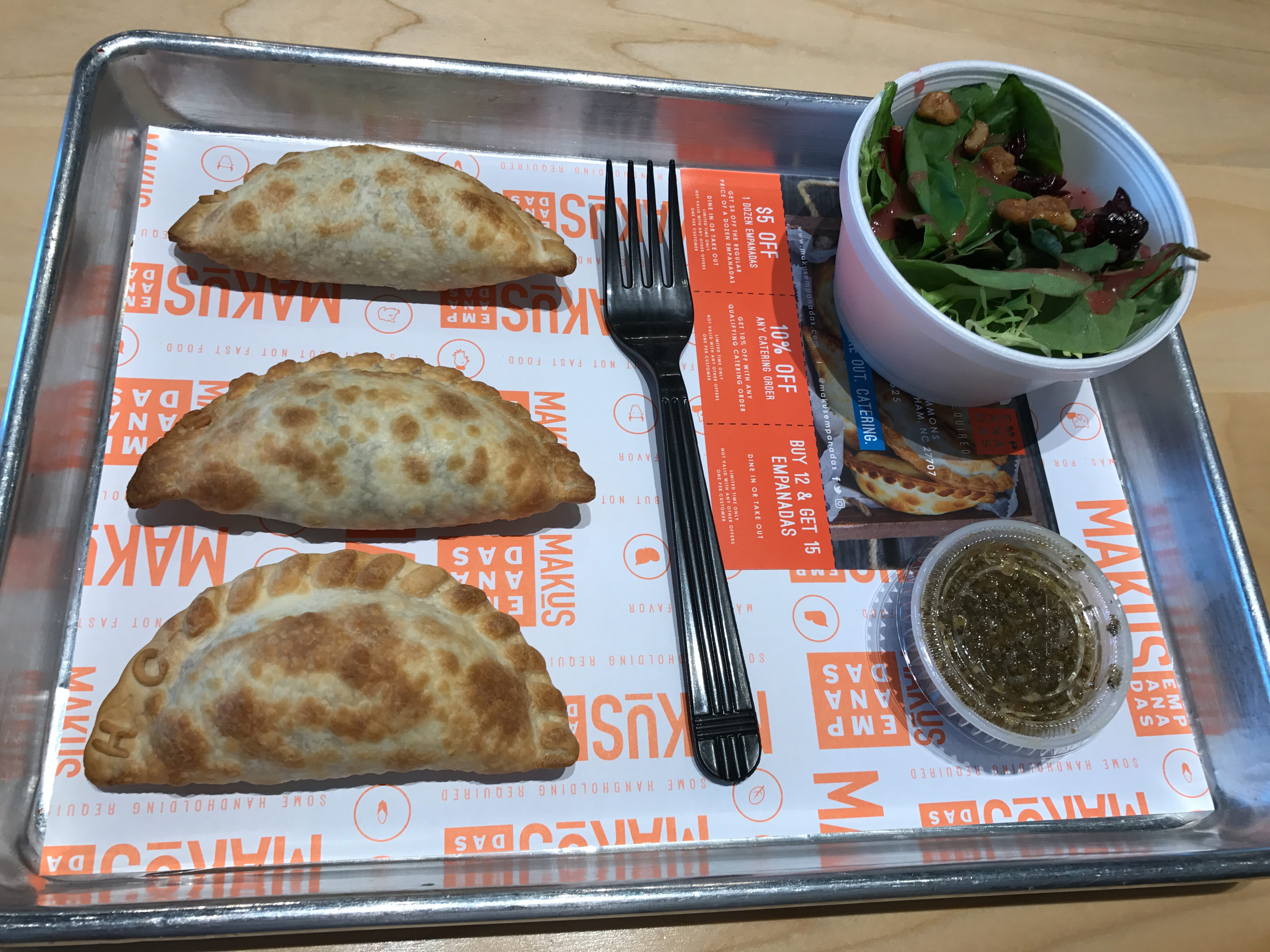 Makus Empanadas in Durham NC reviewed by top NC travel and foodie blog, Food Diary of a City Girl