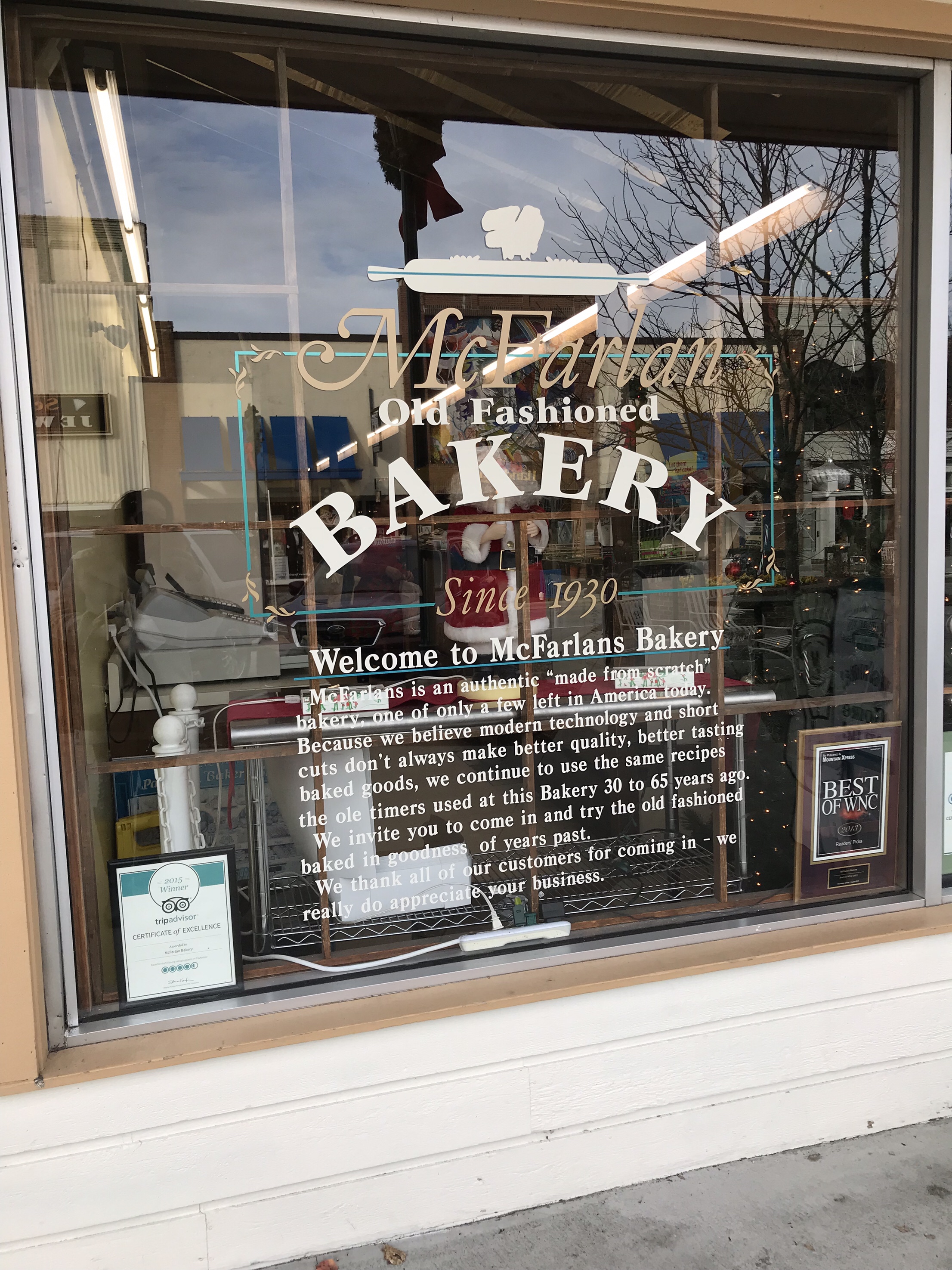 The Best Things to Do in Hendersonville NC featured by top NC travel blog, Food Diary of a City Girl: McFarlan Bakery