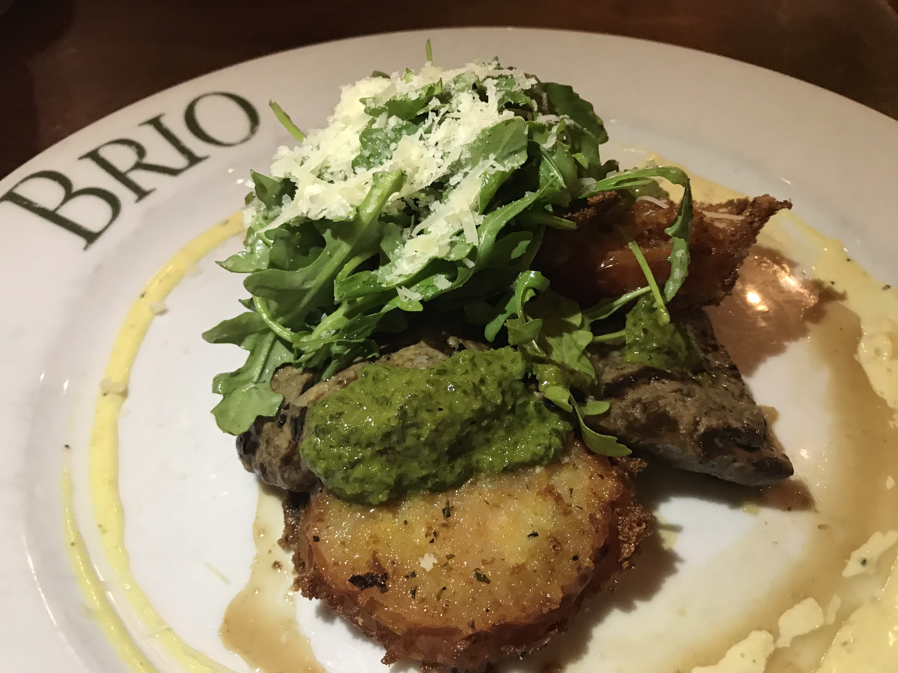 Brio Tuscan Grille Menu for Valentine's Day featured by top US foodie blog, Food Diary of a City Girl