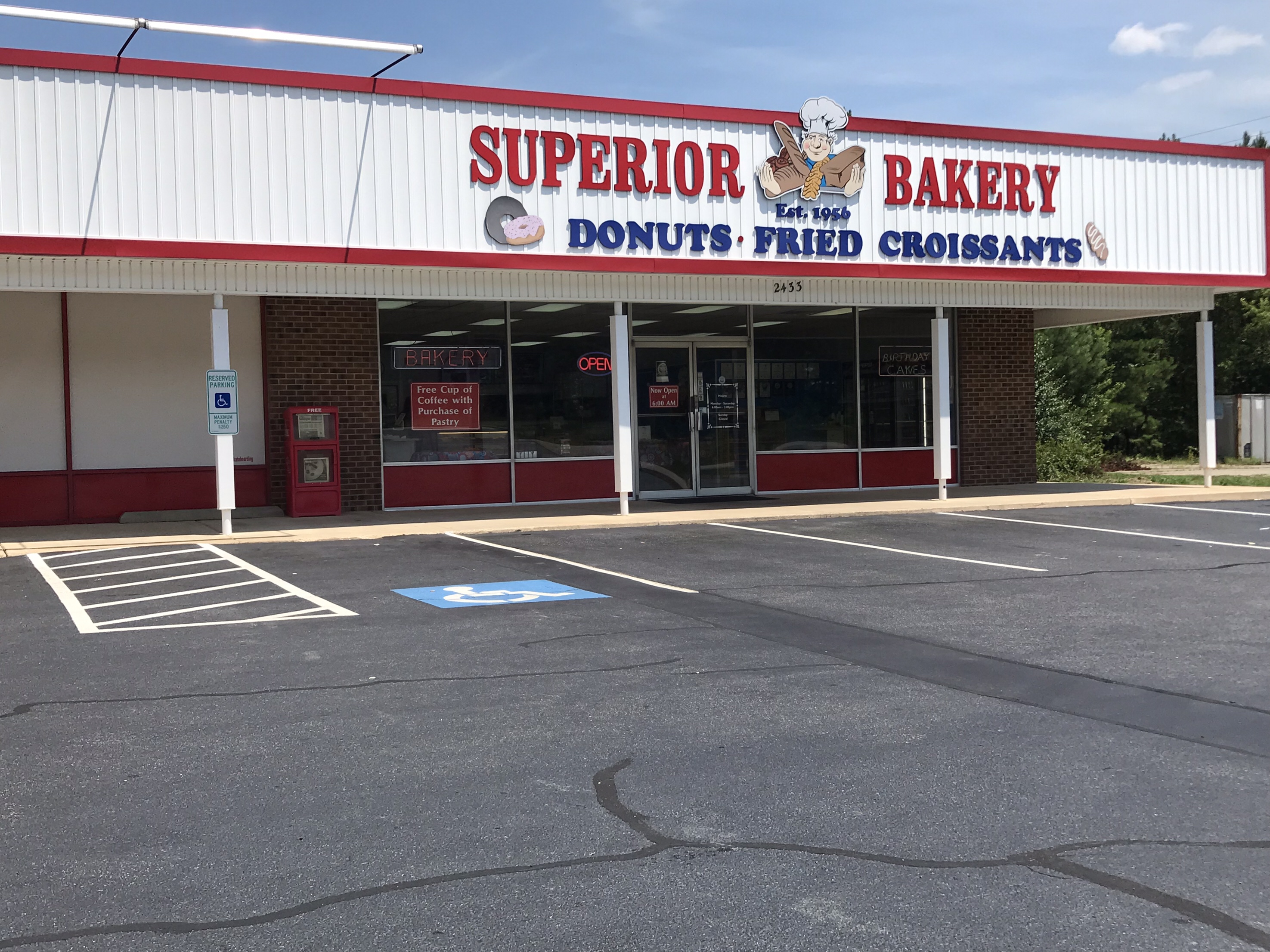 The best things to do in Fayetteville NC featured by top NC travel blog, Food Diary of a City Girl: Superior Bakery