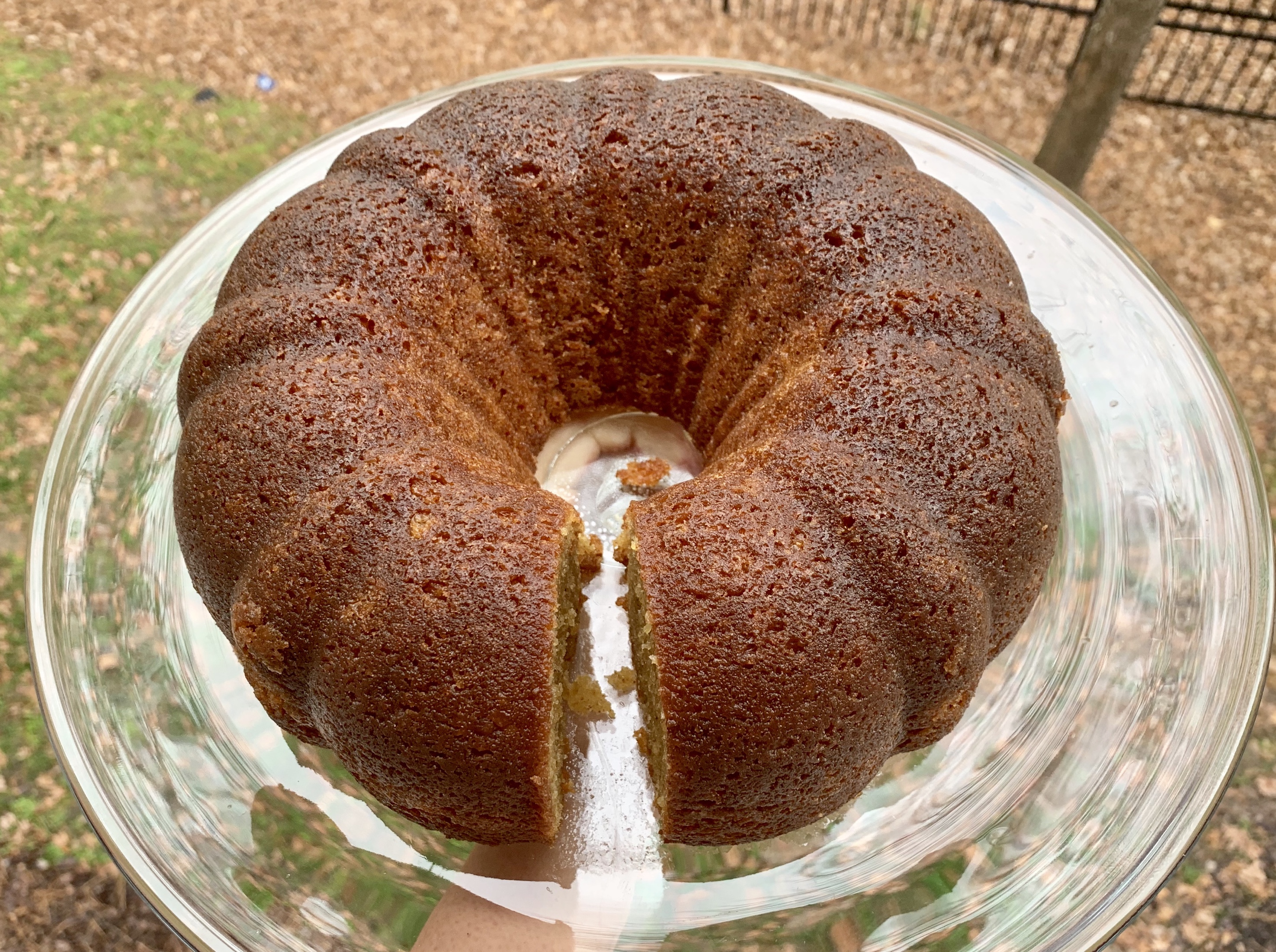 Chardonnay Cake Recipe featured by top US food blog, Food Diary of a City Girl