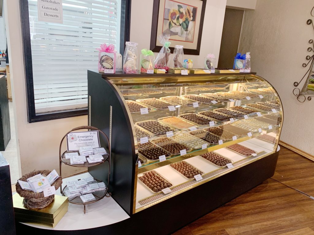 The Best Things to Do in Brevard NC featured by top North Carolina travel blog, Food Diary of a City Girl: visit Downtown Chocolates