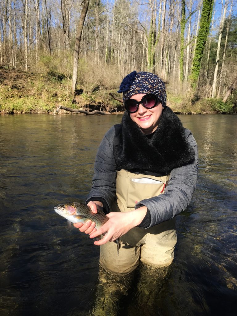 The Best Things to Do in Brevard NC featured by top North Carolina travel blog, Food Diary of a City Girl: go fishing