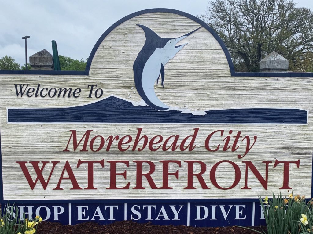 Bites and Blue Festival, a preview to the North Carolina Seafood Festival featured by top North Carolina blog, Food Diary of a City Girl: image of Morehead City