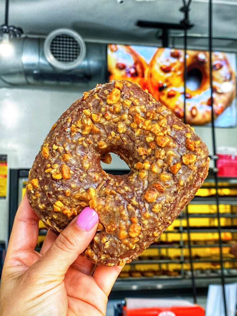 TOP 10 PLACES YOU MUST EAT IN NYC ON YOUR NEXT GIRLS TRIP featured by top US food blog, Food Diary of a City Girl: Serra Doughnut Plant