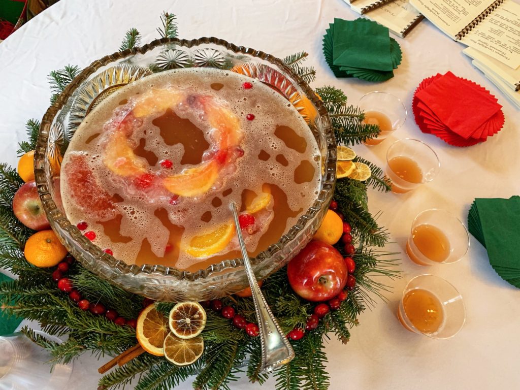 Best Things to Do in Edenton NC at Christmas featured by top North Carolina blog, Food Diary of a City Girl: Penelope Barker House Holiday Repast.