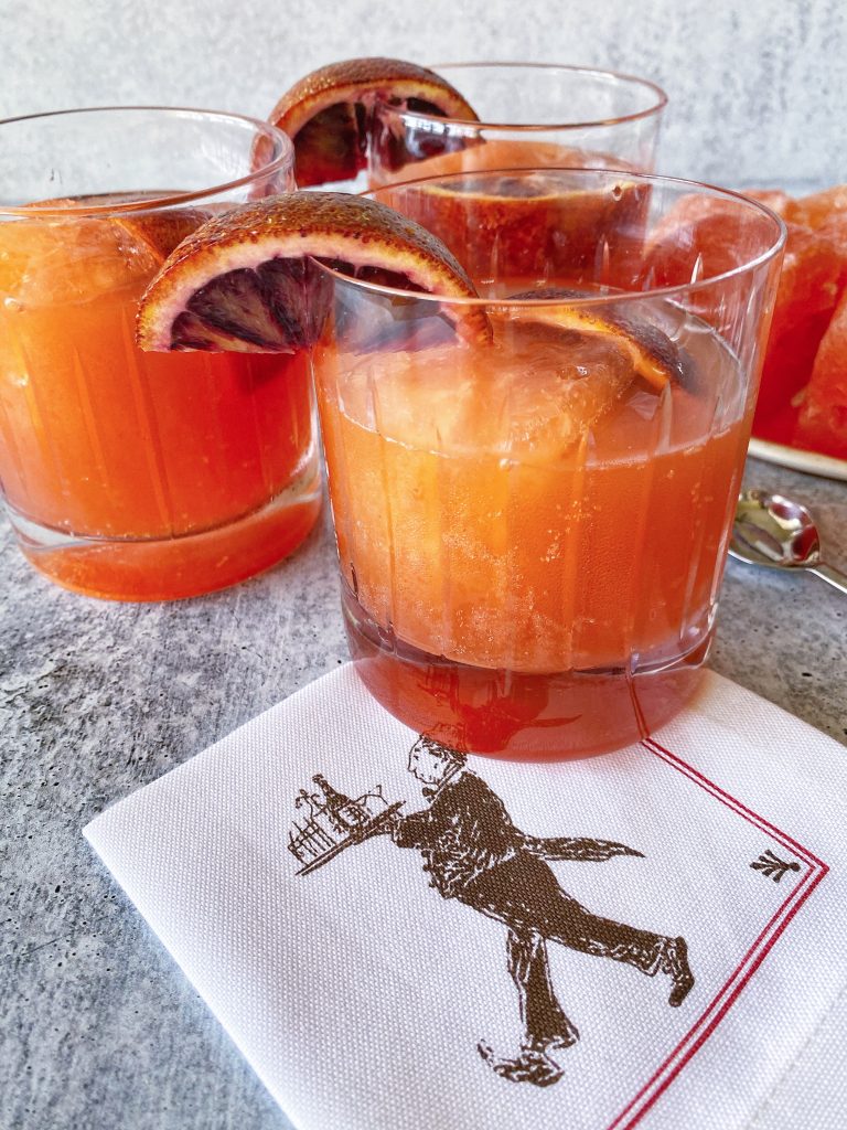 aperol cocktail recipe featured by top NC food blog, Food Diary of a City Girl.