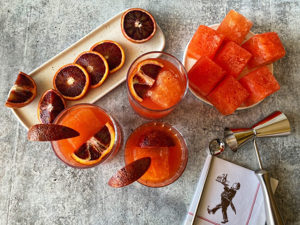 aperol cocktail recipe featured by top NC food blog, Food Diary of a City Girl.