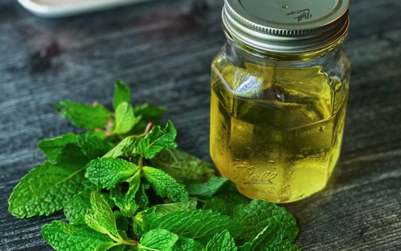 Mint Simple Syrup recipe featured by Top NC Blogger, Food Diary of a City Girl