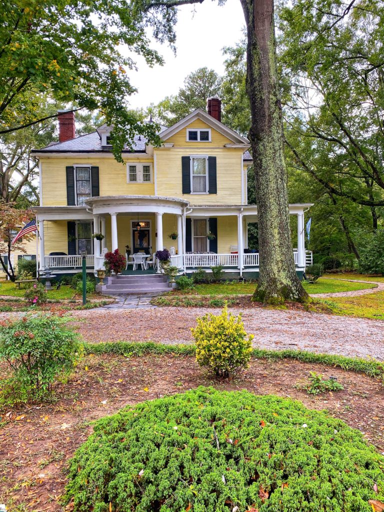 Best Bed and Breakfasts in NC featured by top NC travel blog, Food Diary of a City Girl : The Ivy