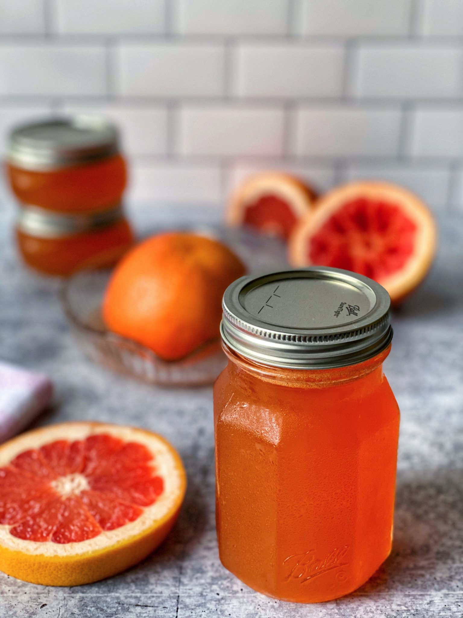 Homemade Grapefruit Simple Syrup Recipe