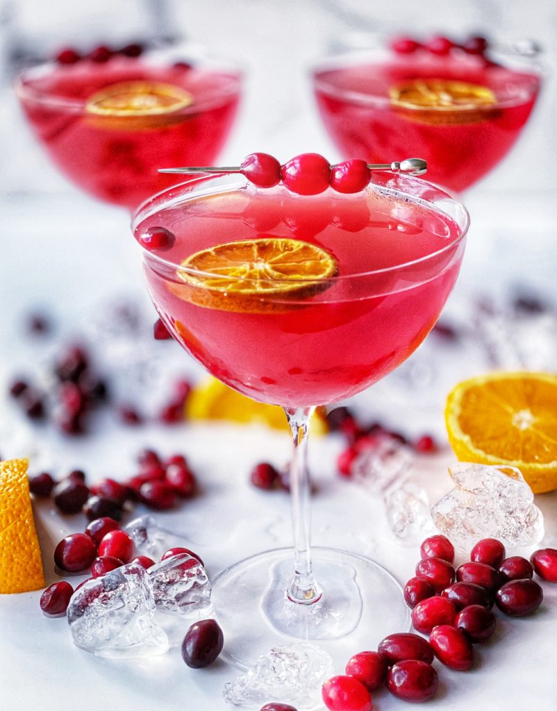 Cranberry Orange Margarita Recipe featured by top NC food blogger, Food Diary of a City Girl