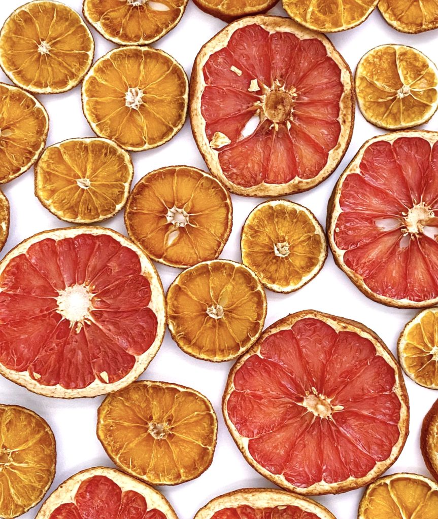 How to Dry Citrus Slices for your Holiday Cocktails and Crafts featured by top NC food blogger, Food Diary of a City Girl