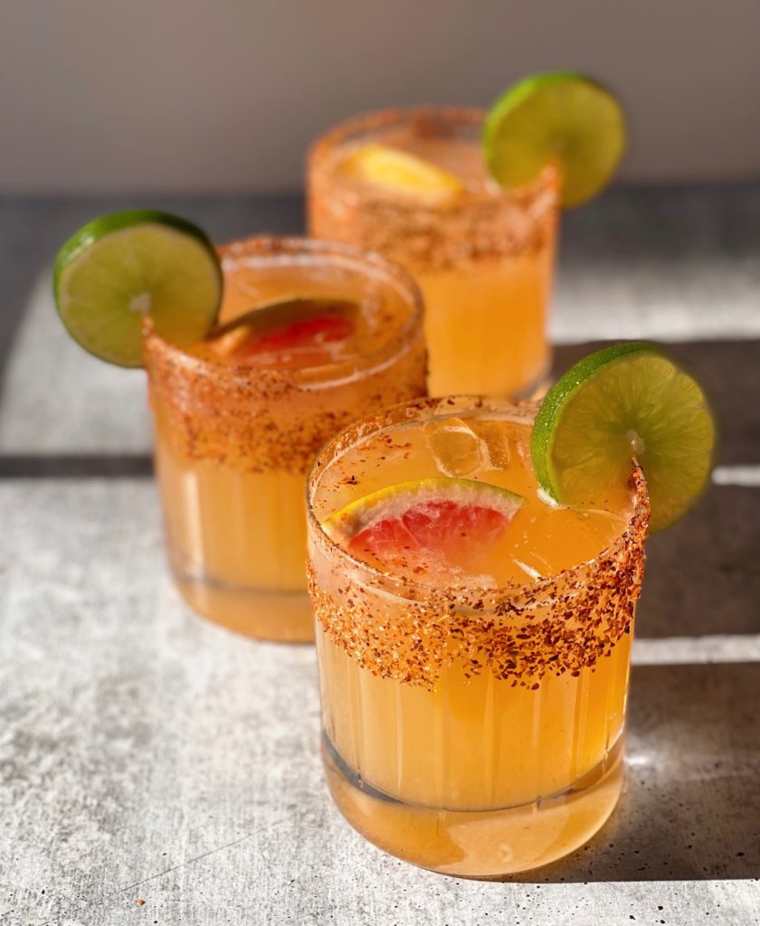 Cocktail Recipes: Spicy Thai Chile Paloma featured by top US cocktail blogger, Food Diary of a City Girl