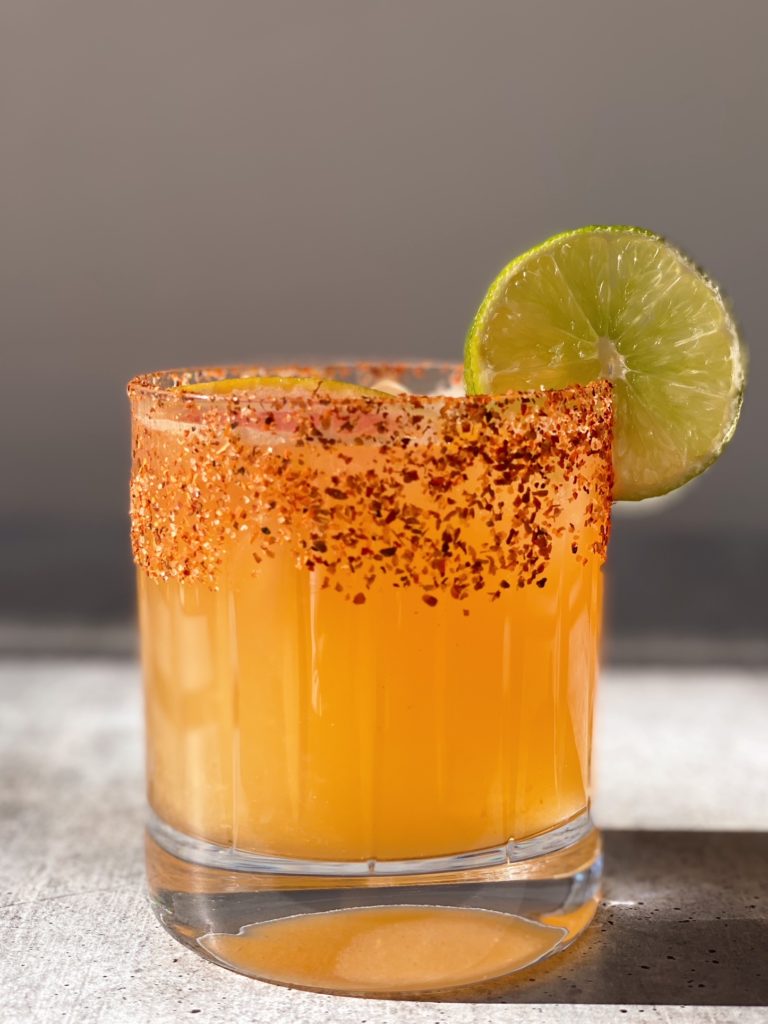 Cocktail Recipes: Spicy Thai Chile Paloma featured by top US cocktail blogger, Food Diary of a City Girl