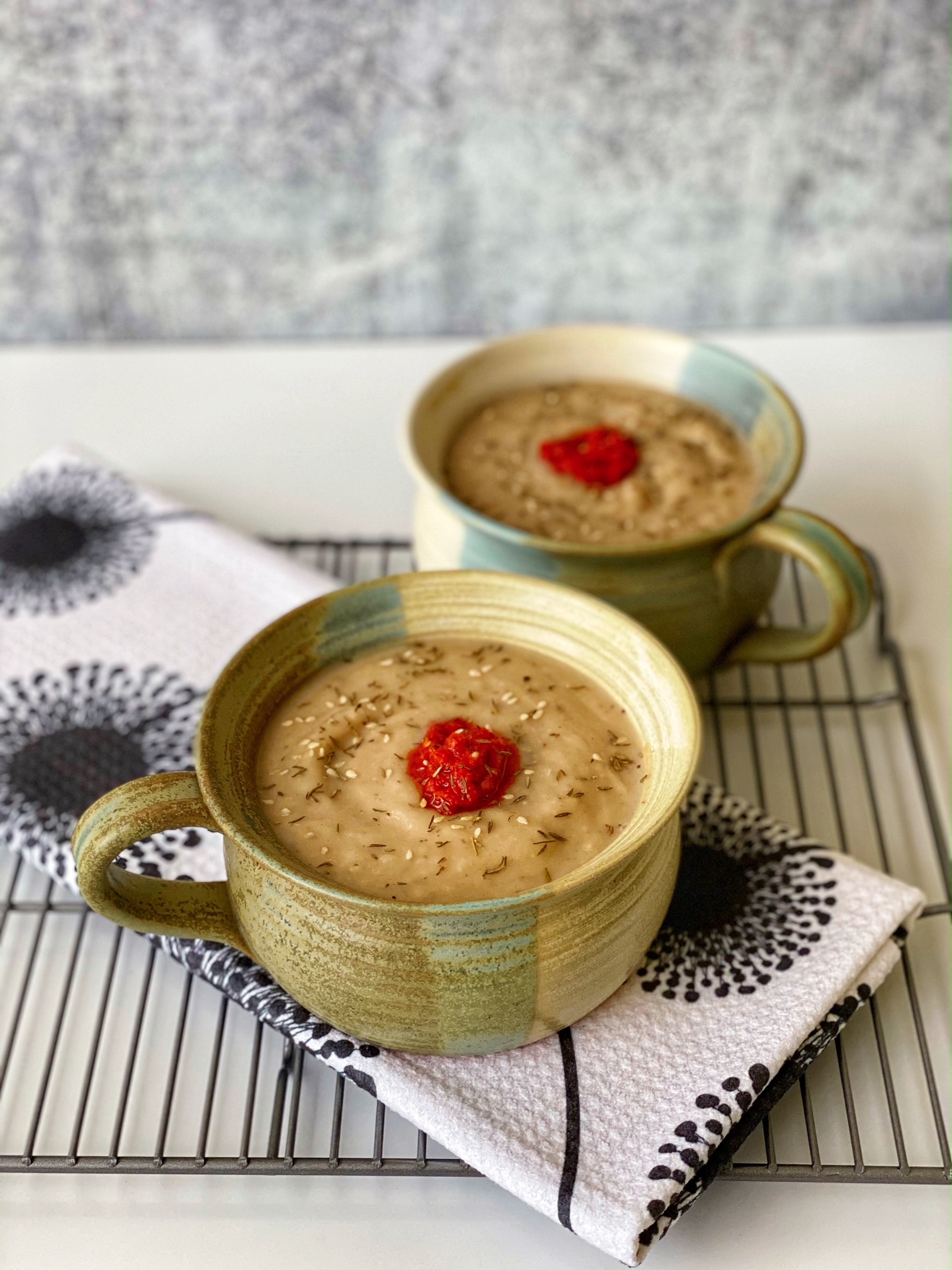 Roasted Cauliflower Parsnip Za’atar Soup Recipe